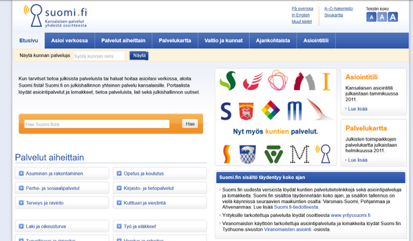 Suomi.fi-verkkopalvelun Historia | Digi- Ja Väestötietovirasto