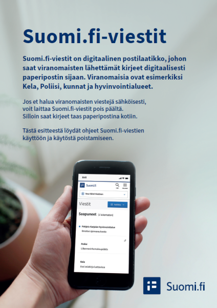 Suomi.fi-viestien esite: Suomi.fi-viestien käyttöönotto ja käytöstä poisto